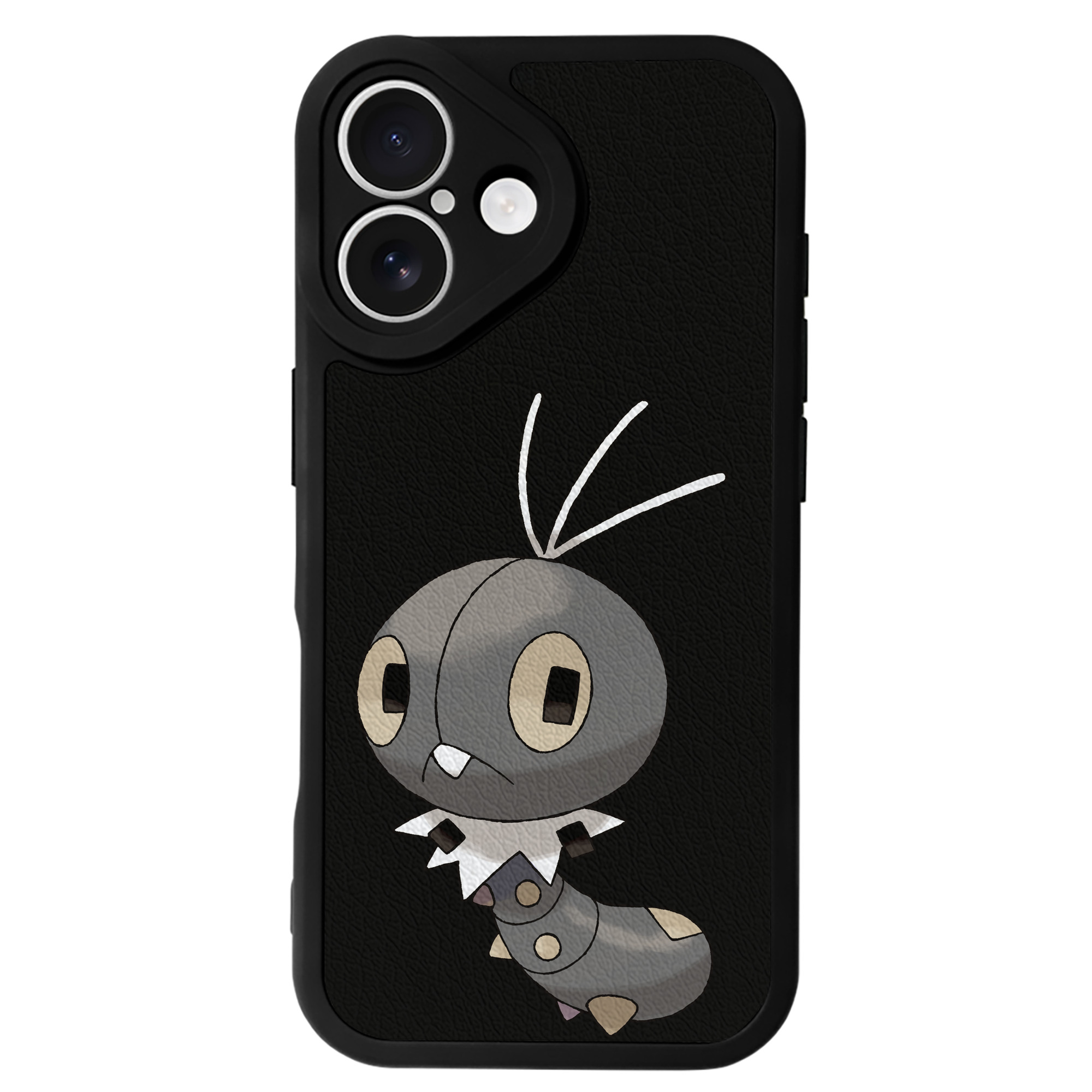 （画像用） ポケットモンスター Pokémon 【iPhone 16シリーズ対応】シリコンスマホケース（レザー調） 材質：シリコン